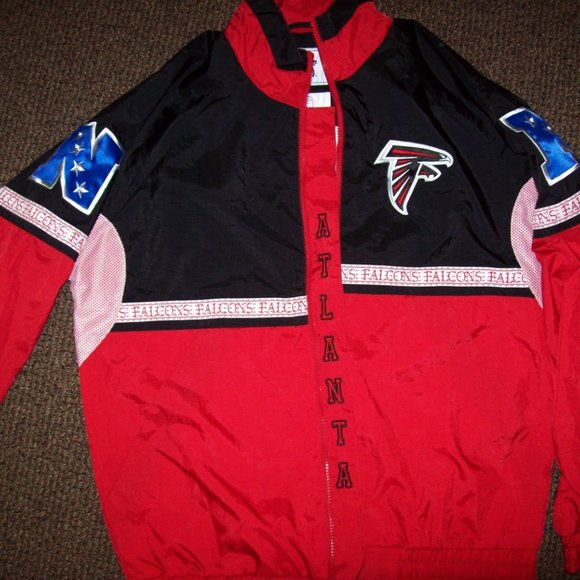 ATLANTA FALCONS Starter Safari High Detail Nylon Jacket - Picture 13 of 13